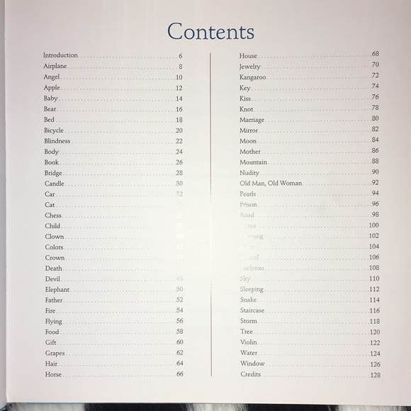 Dream Symbols Coffee Table Book - Picture 3 of 9